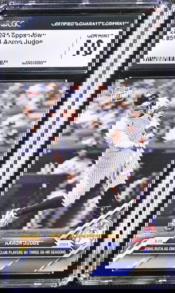 2024 TOPPS AARON JUDGE #594 CGC 10