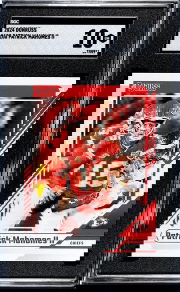 2024 Donruss #100 Patrick Mahomes II SGC 10