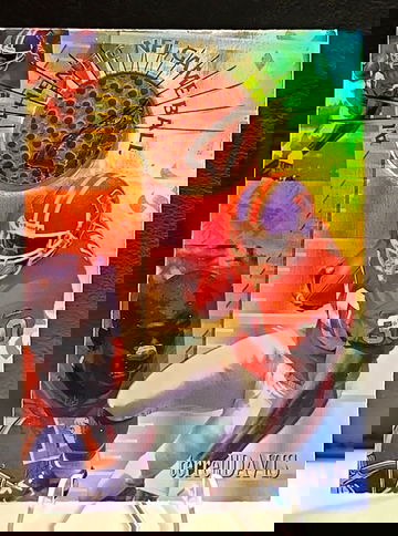 1996 Collector's Edge Advantage  Authentic Game Used  Ball  Terrell Davis  Broncos