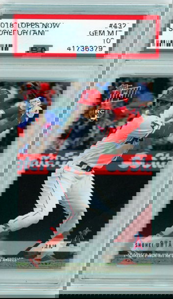 2018 Topps Now #432 Shohei Ohtani PSA 10 GEM MINT!