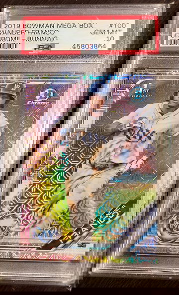 Wander Franco 2019 1st Bowman Chrome Mega Box PSA 10