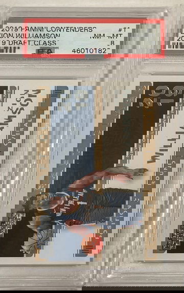 2019 Contenders 2019 Draft Class Zion Williamson PSA 8