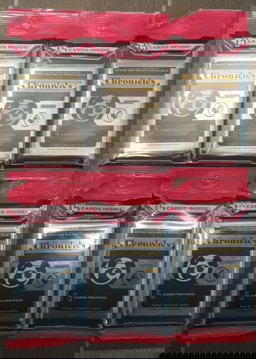 2020-21 Panini Chronicles Soccer Cello Packs (Lot of 6)