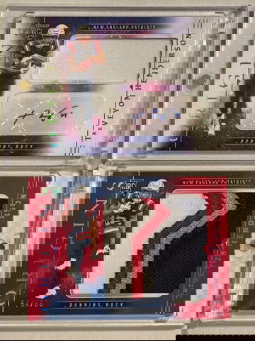 2025 Treveyon Henderson 2 Card Rookie Lot including RPA and 4-Color Patch