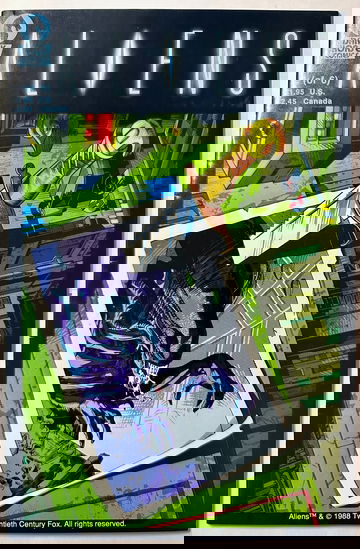 Aliens #2 (Dark Horse Comics September 1988) Horror Sci-Fi Comic Book