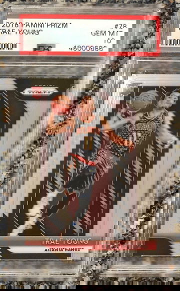 2018 Panini Prizm Trae Young RC Rookie PSA 10