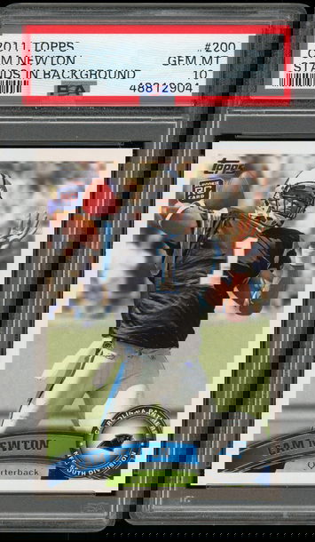 2011 Topps Cam Newton #200 RC PSA 10