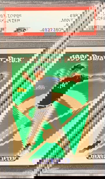 1993 Topps Derek Jeter PSA 9