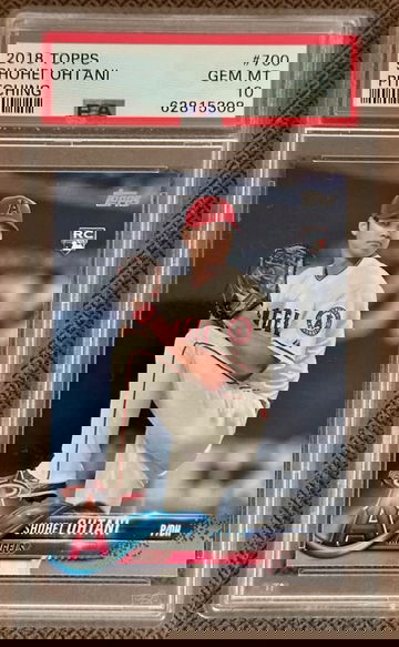 2018 Topps Shohei Ohtani Pitching #700 PSA 10