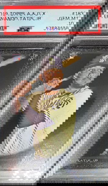 2019 Topps Allen & Ginter A&G X Black Fernando Tatis Jr #183 PSA 10 GEM MINT 