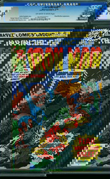 IRON MAN #88, CGC 9.4 NM