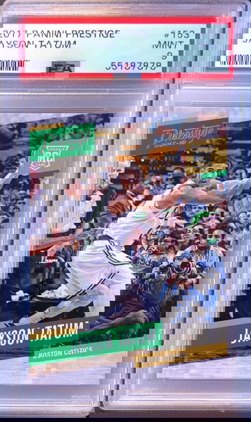 2017 Panini Prestige Jayson Tatum RC Rookie PSA 9