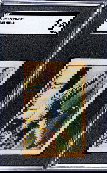 1952 Berk Ross Stan Musial SGC 1