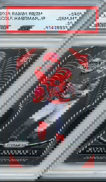 Mecole Hardman Jr. 2019 Panini Prizm Rookie PSA 10 (933) Chiefs