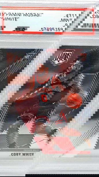 Coby White Mosaic PSA 9