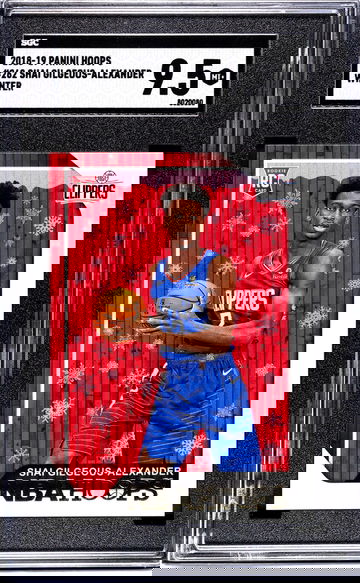 2018-19 Panini Hoops #262 Shai Gilgeous-Alexander Winter SGC 9.5