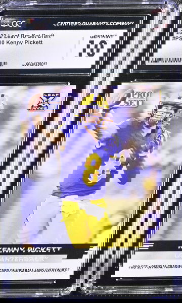 2022 LEAF KENNY PICKETT #PS-10 Rookie RC CGC 10