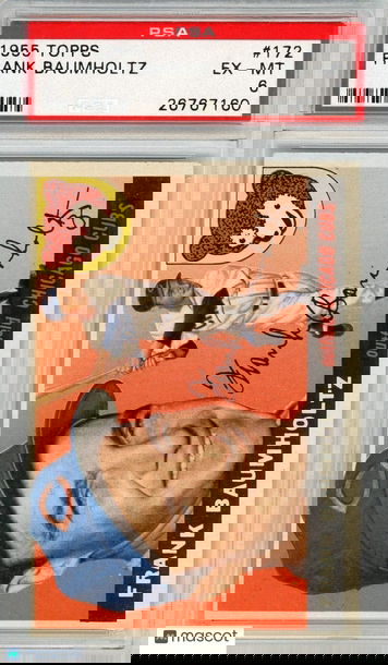 1955 Topps Frank Baumholtz #172 PSA 6 P1350