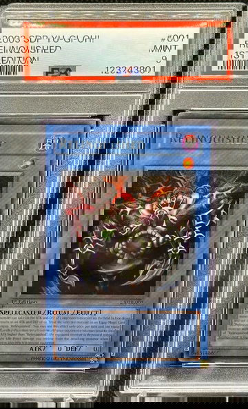 Yu-Gi-Oh! 2003 Relinquished SDP-001 1st Edition Starter Deck Pegasus PSA 9!