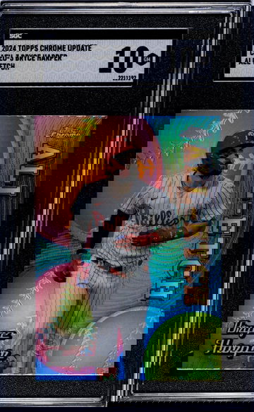 2024 Topps Chrome Update #CAEU-3 Bryce Harper All-Etch SGC 10