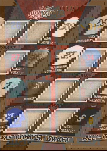 2024 Leaf Lumber Winfield Guerrero Puckett Ichiro Killebrew Stargell #/25 ALD-14