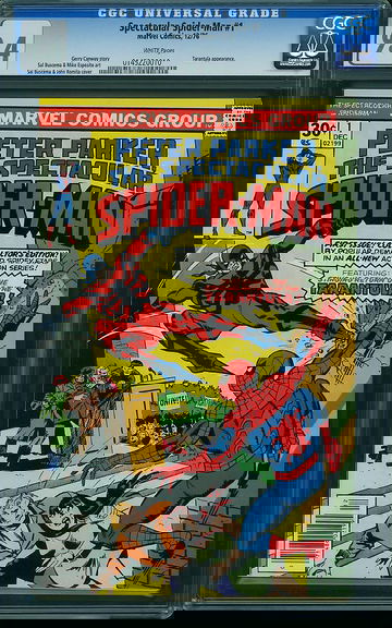 SPECTACULAR SPIDER-MAN #1, CGC 9.4 NM