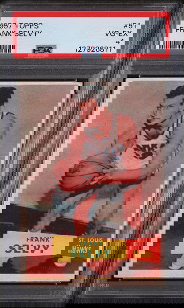 1957 Topps Frank Selvy #51 PSA 4