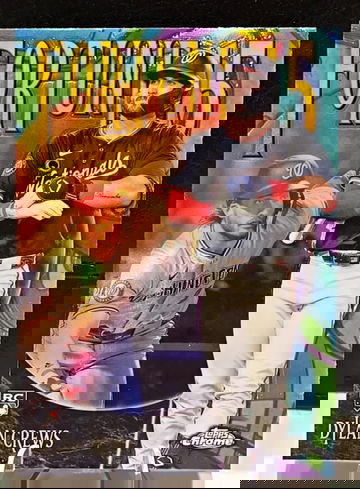 Dylan Crews  2025 Topps Chrome  #F15-11  Fortune 15 Rookie RC  Nationals