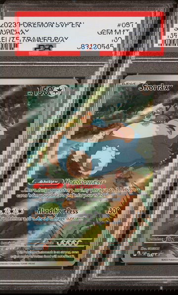 2023 Pokemon #051 Snorlax Elite Trainer Box PSA 10