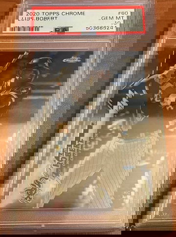 2020 Topps Chrome Luis Robert #60 Rookie RC PSA 10