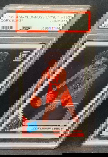 2019 Optic Coby White PSA 10