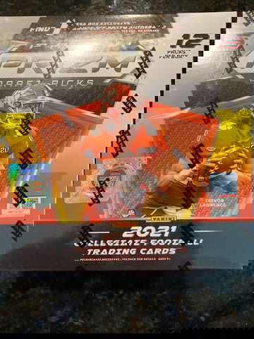 2021 Panini Prizm Draft Pucks Football Mega Boxer 