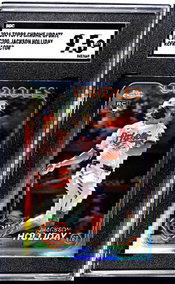 2024 Topps Chrome Update #USC200 Jackson Holliday Ref. SGC 9.5