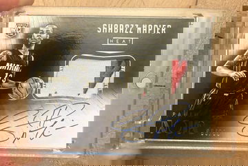 2014-15 Panini Noir Shabazz Napier Rookie Patch Auto /99