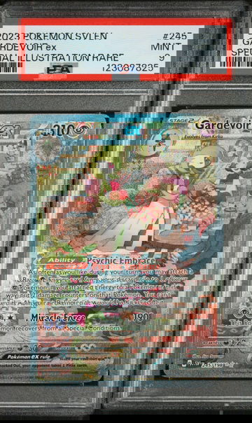 2023 Pokemon Scarlet and Violet Special Illustration Rare Gardevoir Ex #245 PSA 9
