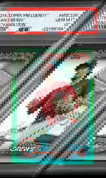 2024 Topps Pro Debut Image Variation Dylan Crews #PDC-128 PSA 10