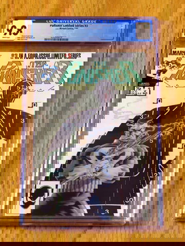 PUNISHER LIMITED SERIES #3 CGC 9.8 NM/M 1986 Steven Grant Mike Zeck John Beatty