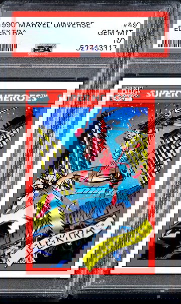 1990 Impel Marvel Universe 🔥 Elektra #49 🔥 PSA 10 - GEM MINT