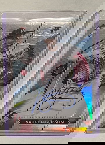 2023 Topps Finest Vaughn Grissom Auto RC Rookie