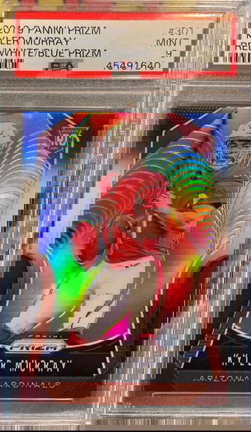 2019 Panini Prizm Kyler Murray Red White Blue PSA 9