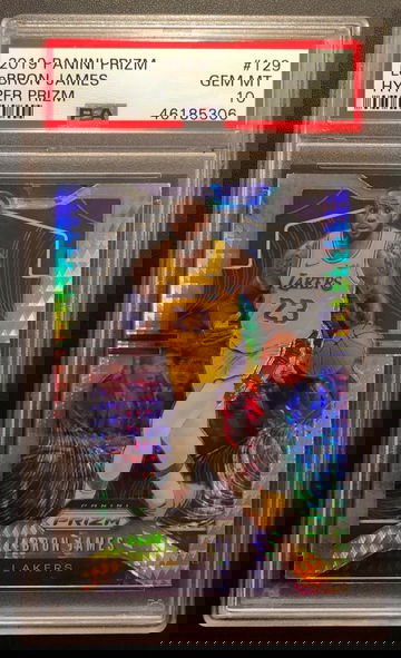 LeBron James Panini Hyper Prizm Gem Mt 10