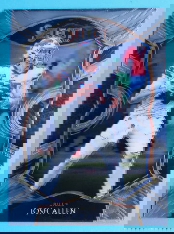 2020 Select NFL Football Josh Allen #22 Concourse Base Trading Card