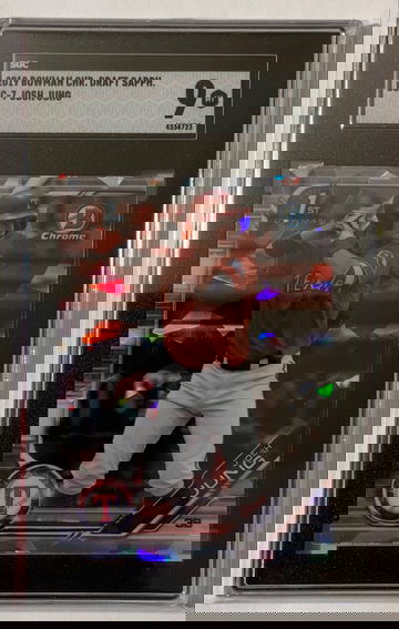 2019 Bowman Chrome Sapphire Josh Jung Rookie SGC 9