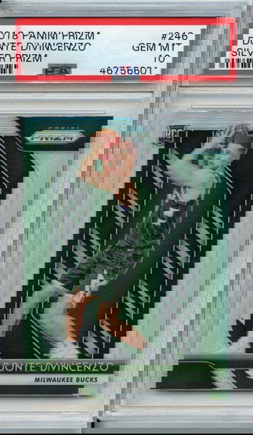 Donte Divincenzo Silver Prizm PSA 10