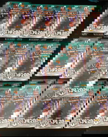 2019-20 Panini Mosaic Basketball Hangers [Lot of 13] 