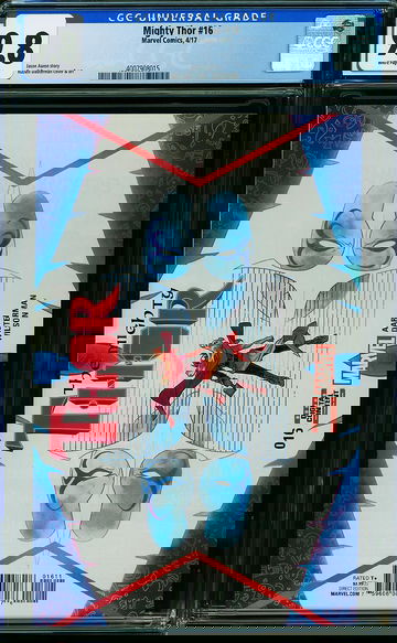 MIGHTY THOR v2 #16, CGC 9.8 NM/MT (#692) -- HIGHEST GRADED