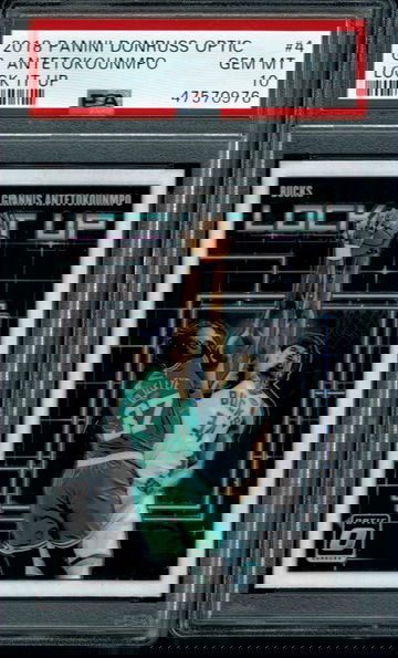 Panini Donruss Optic Giannis Antetokounmpo Lock it Up #4