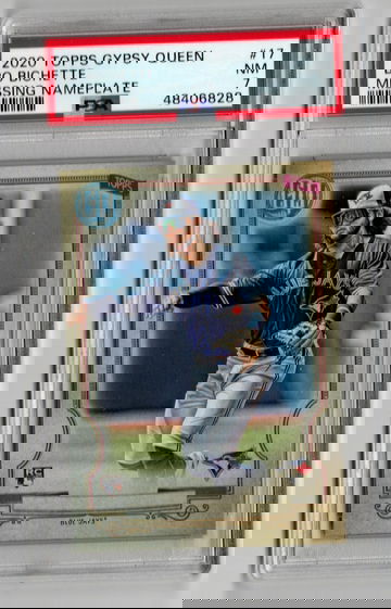 2020 Topps Gypsy Queen Bo Bichette Missing Nameplate PSA 7