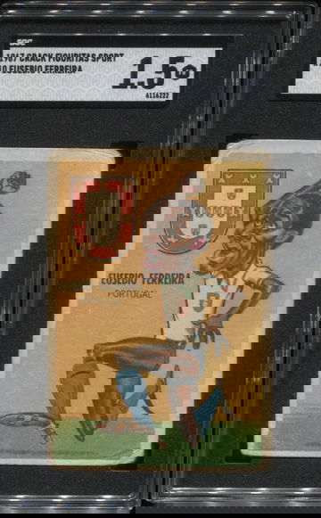 1967 Crack Figuritas Sport #10 Eusebio Ferreira SGC 1.5 *6222