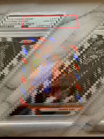 2018 Prizm Rwb DeAndee Hunter Psa 10 Gem-Mint